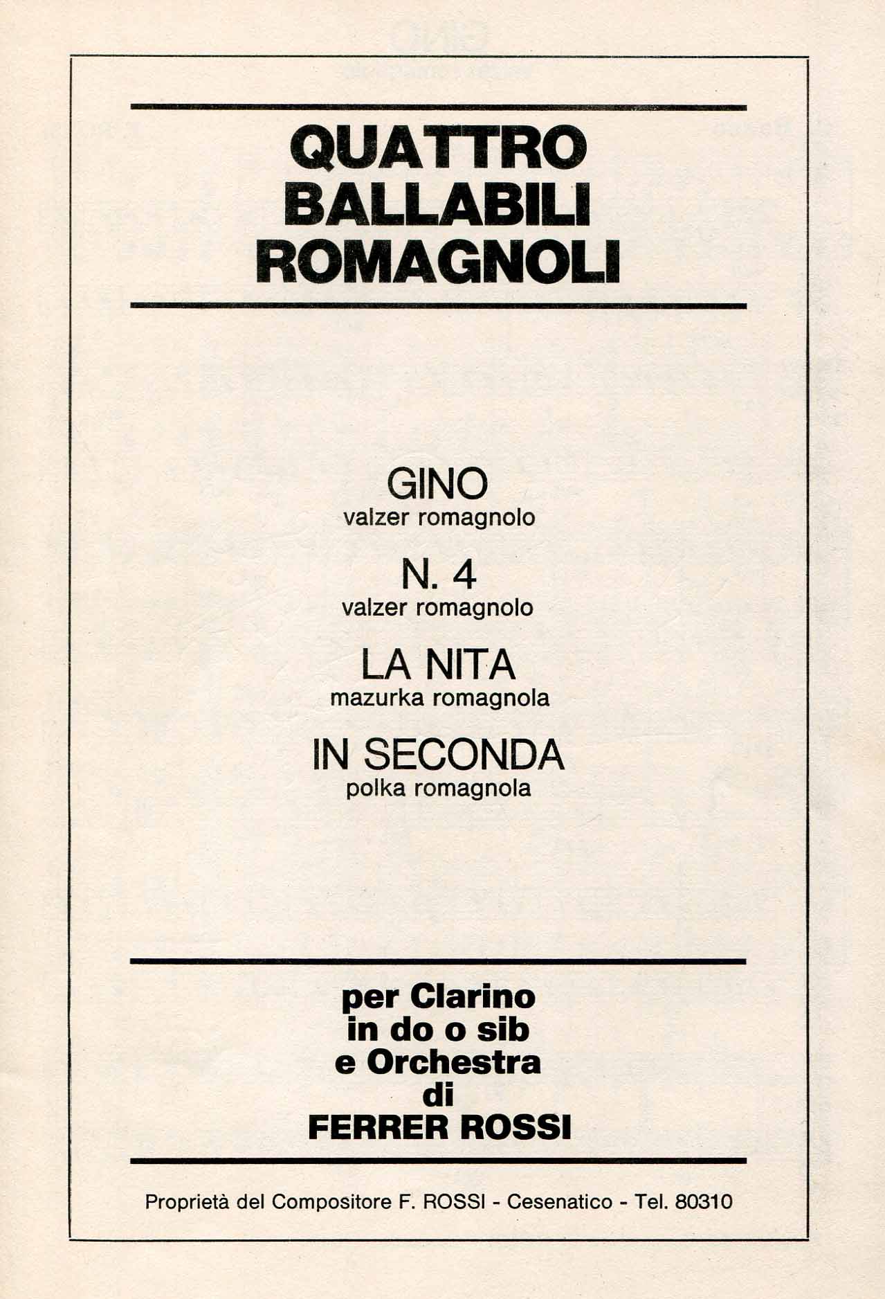 Gino: valzer romagnolo
